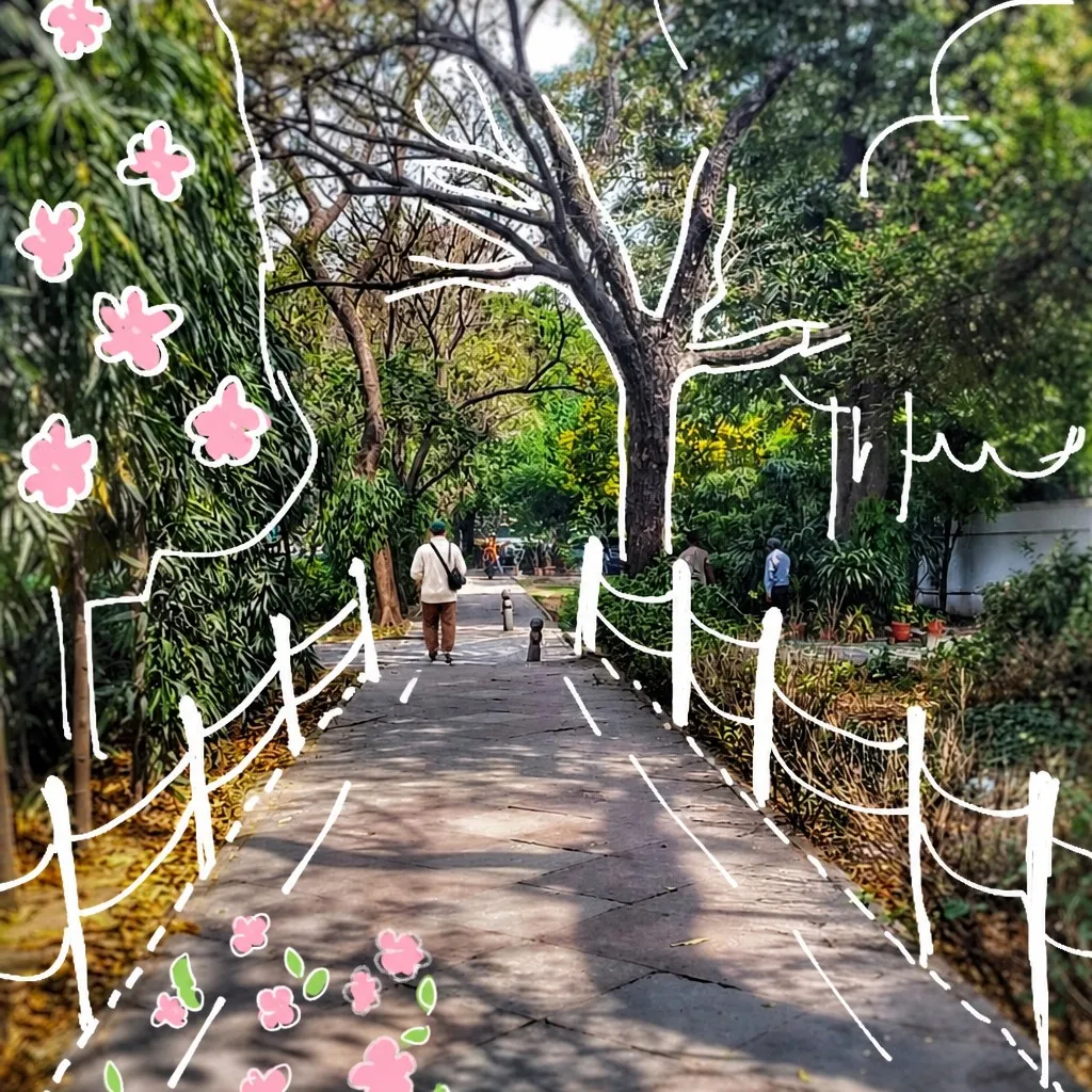Nature Walk Doodle