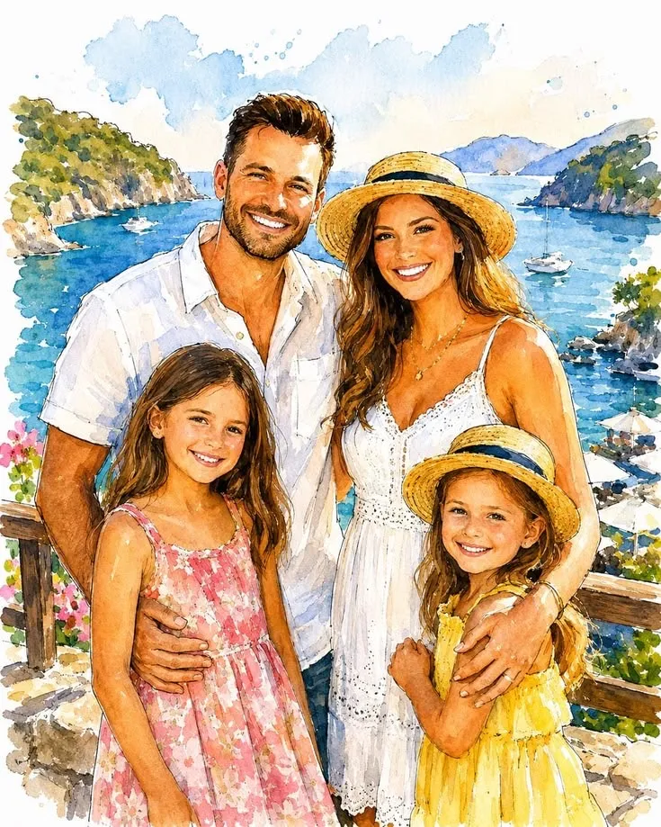 Seaside Family